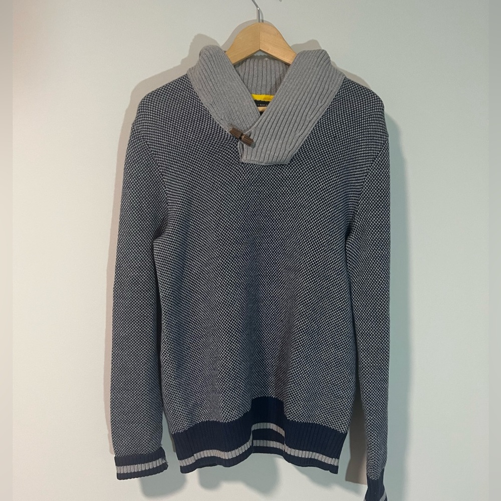 Banana Republic Mens Large Sweater— High Neck / Long Sleeve / Pullover / Wool